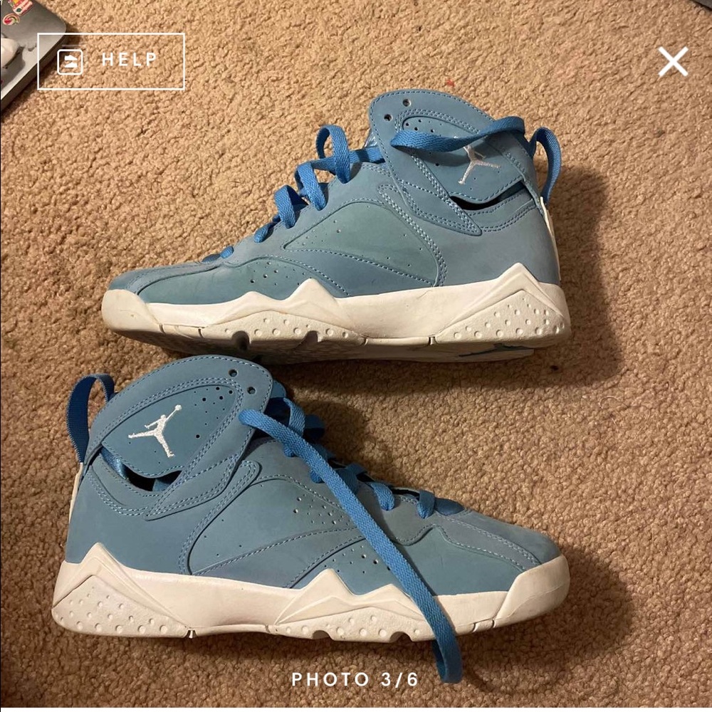 Jordan 7 Blue - Picture 2 of 5